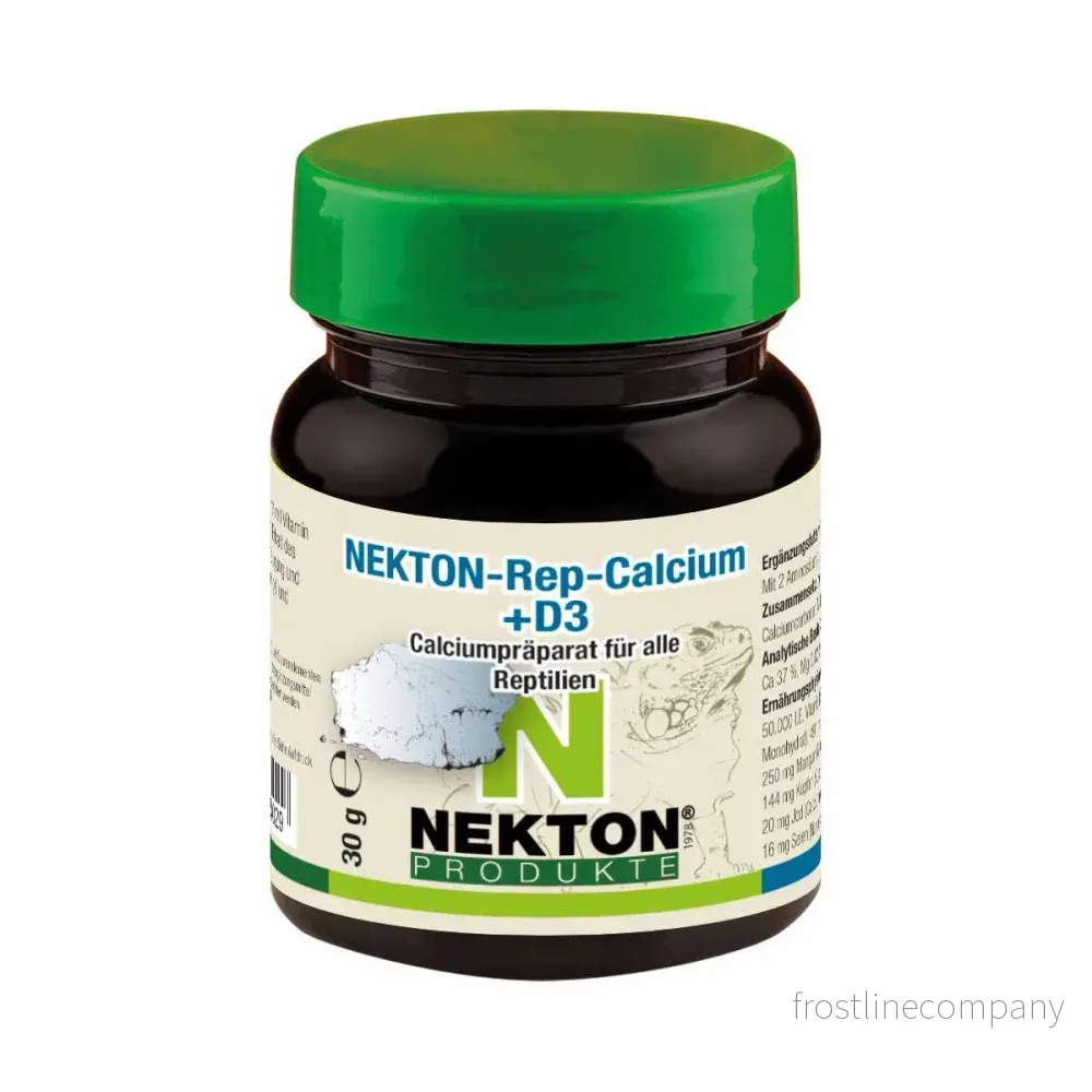 NEKTON Rep-Calcium + D3 – Kalciumtillskott för reptiler NEKTON Rep-Calcium + D3 – Kalciumtillskott för reptiler
