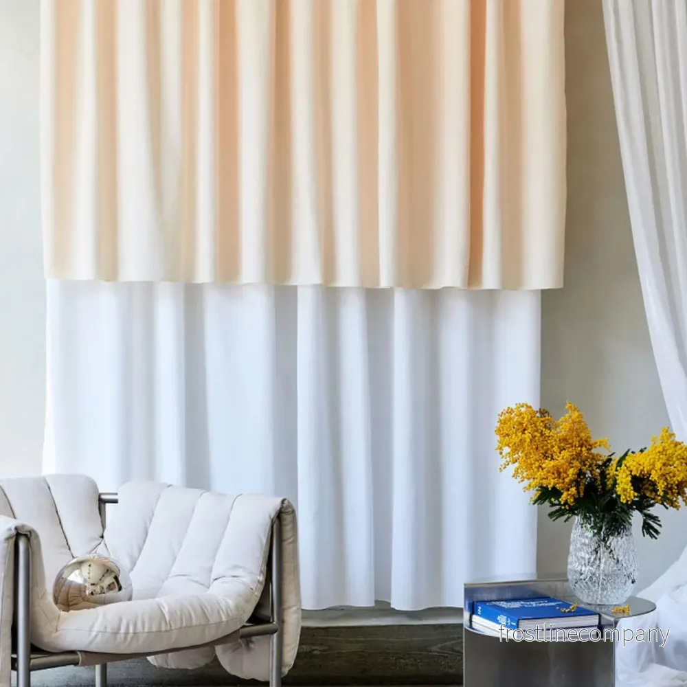 Drape 02 / Custom Made Dense Curtain / Yellow Drape 02 / Custom Made Dense Curtain / Yellow