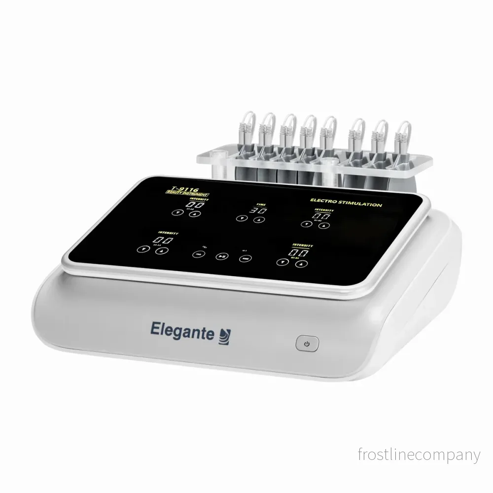 Elektrostimulering Apparat Elegante Platinum T9116 Vit Elektrostimulering Apparat Elegante Platinum T9116 Vit