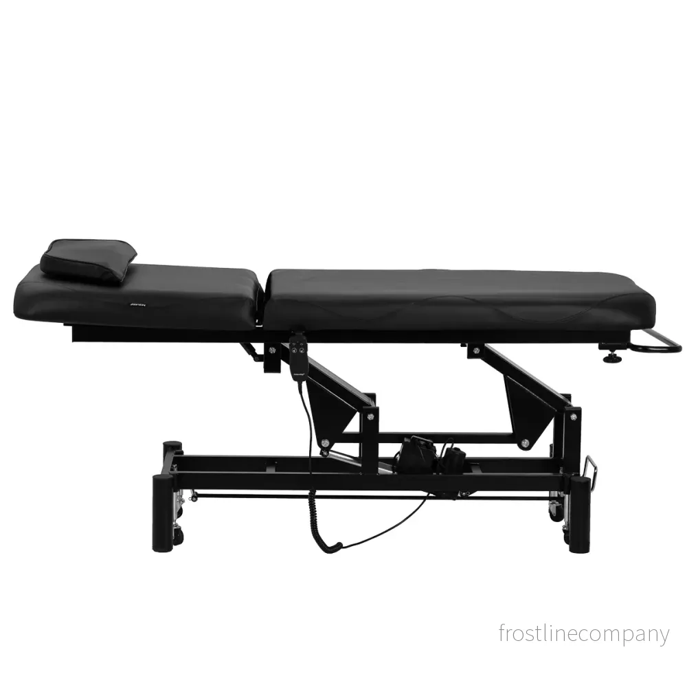 Elektrisk Massagebänk Azzurro 684A 1 Svart Eco-läder - Bild 3