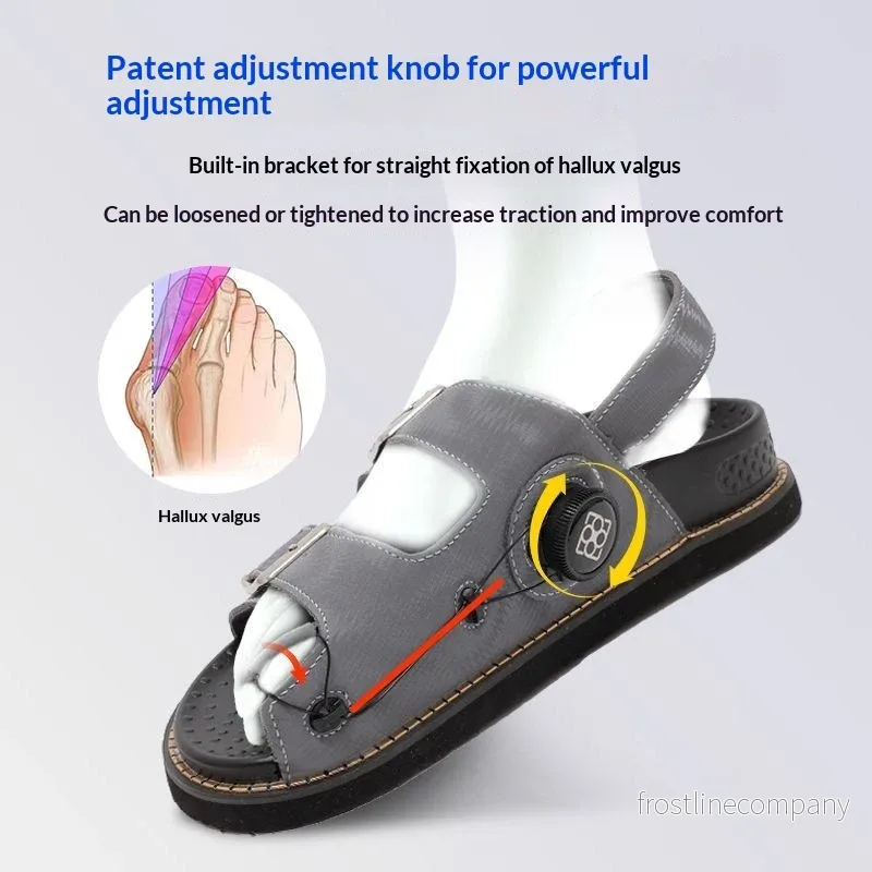 Ortopedisk Sandal Hallux Valgus – Justerbar Knapp