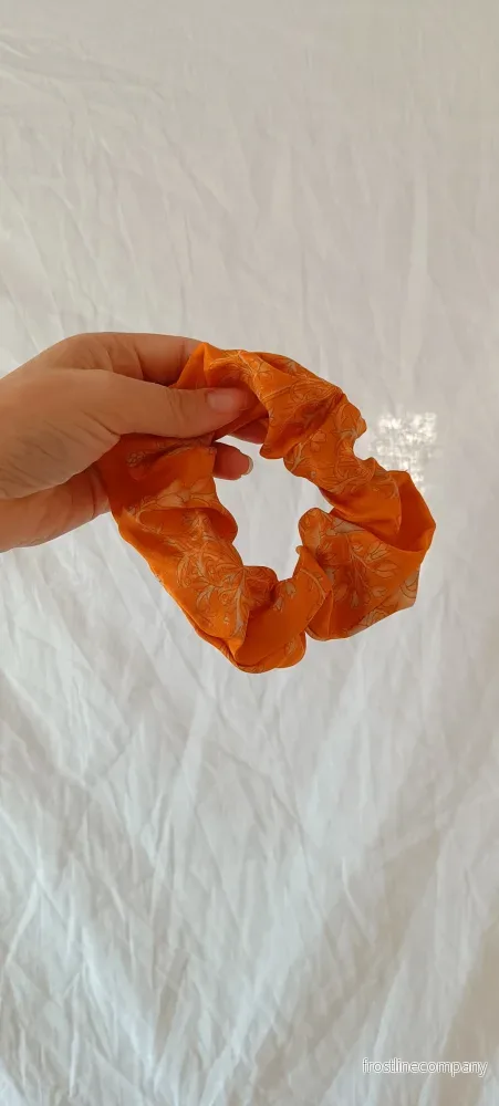 Scrunchie - vintage silke nr 7 - Bild 2