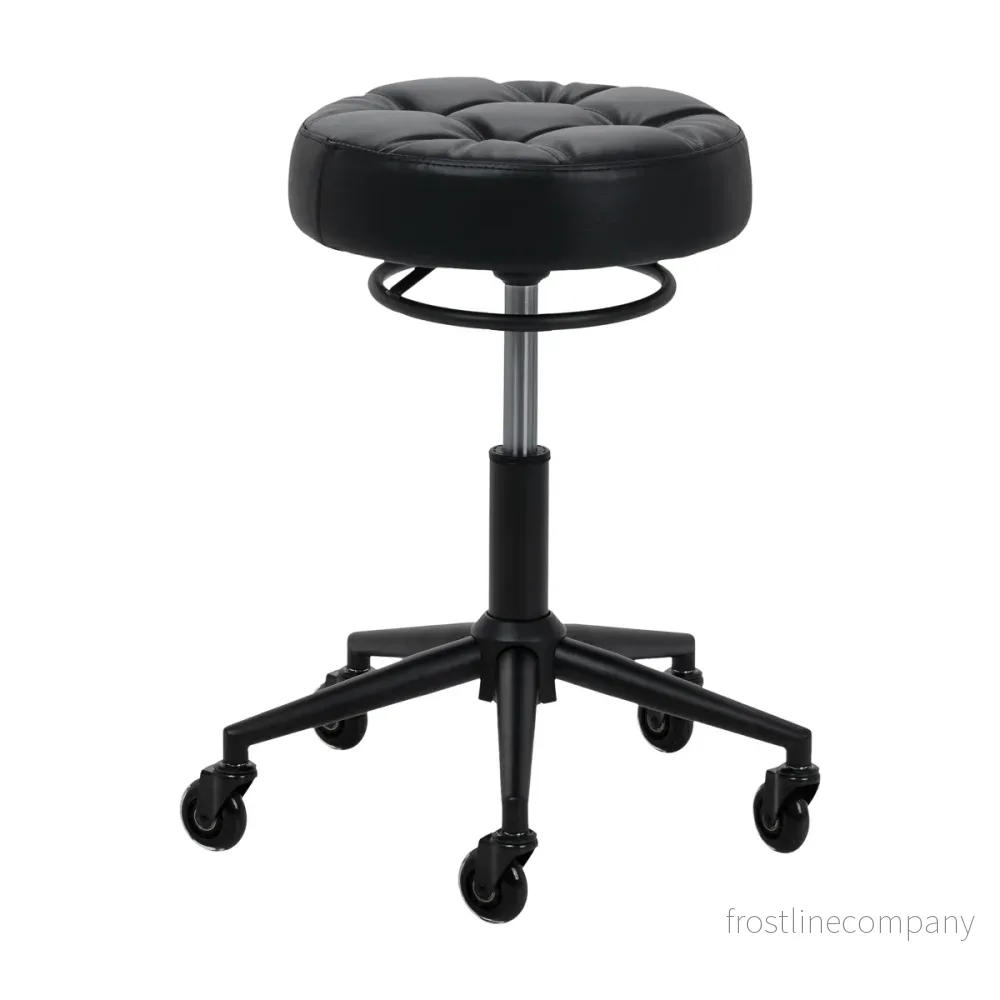 Arbetsstol med Hjul Gabbiano D054 Svart - Bild 2