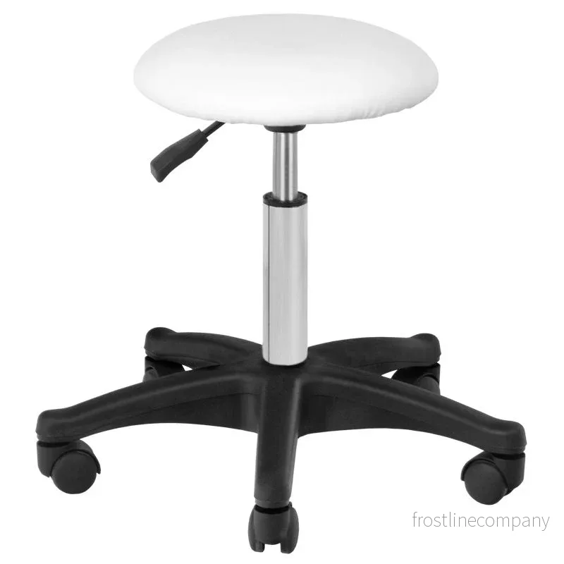 Taburett AM-312 Justerbar - Vit
