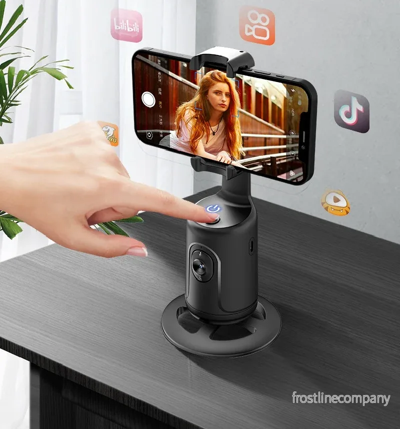 AI Mobilhållare med Ansiktsspårning 360° - Auto Tracking Gimbal - Bild 3