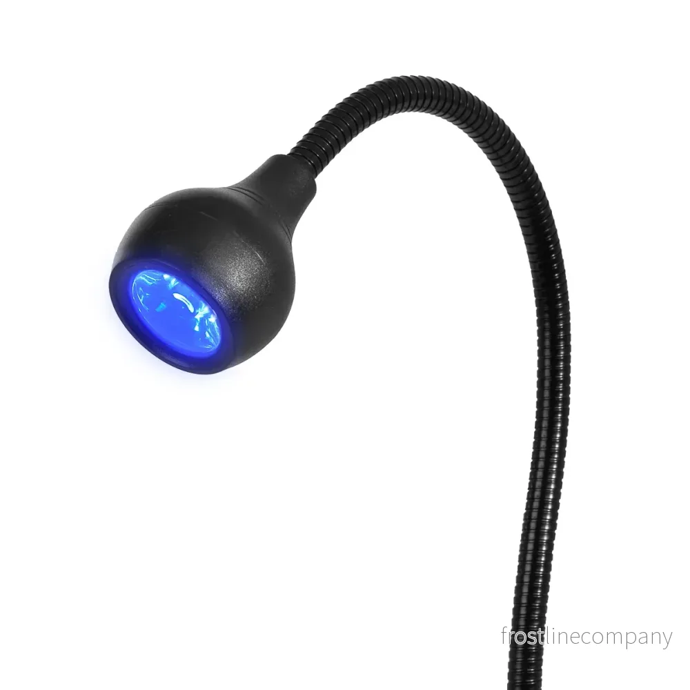 Nagellampa LED Glow Snake med klämma - Svart - Bild 2