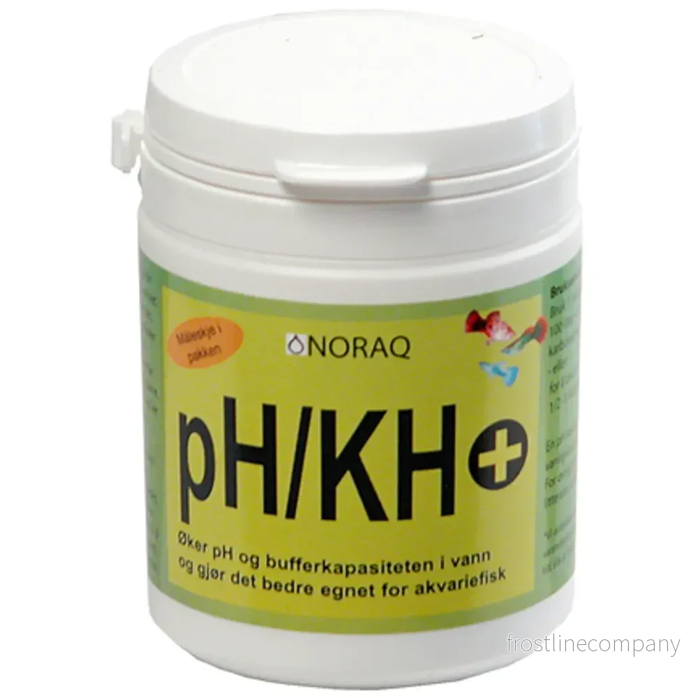 Noraq pH/KH+ – Höjer pH och buffertkapacitet i akvarium