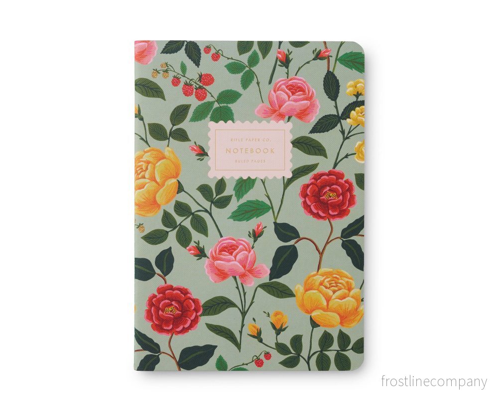Anteckningsbok roses 3-pack - Bild 3