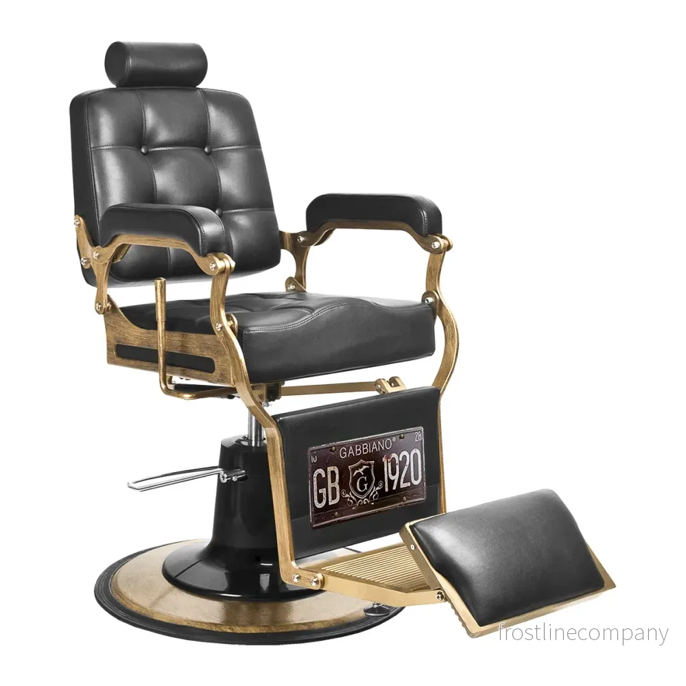 Barberstol Gabbiano Boss – Svart