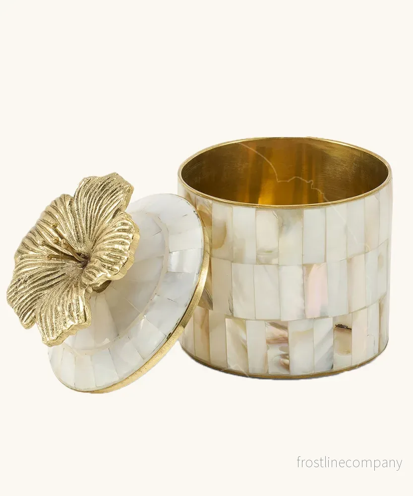 Hailey ask med Hibiscus Pearly - Bild 2