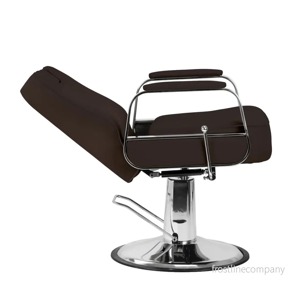 Barberstol Gabbiano Rufo Brun - Bild 3