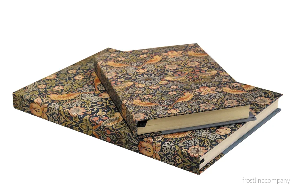 Anteckningsbok A5 William Morris Strawberry Thief - Bild 3