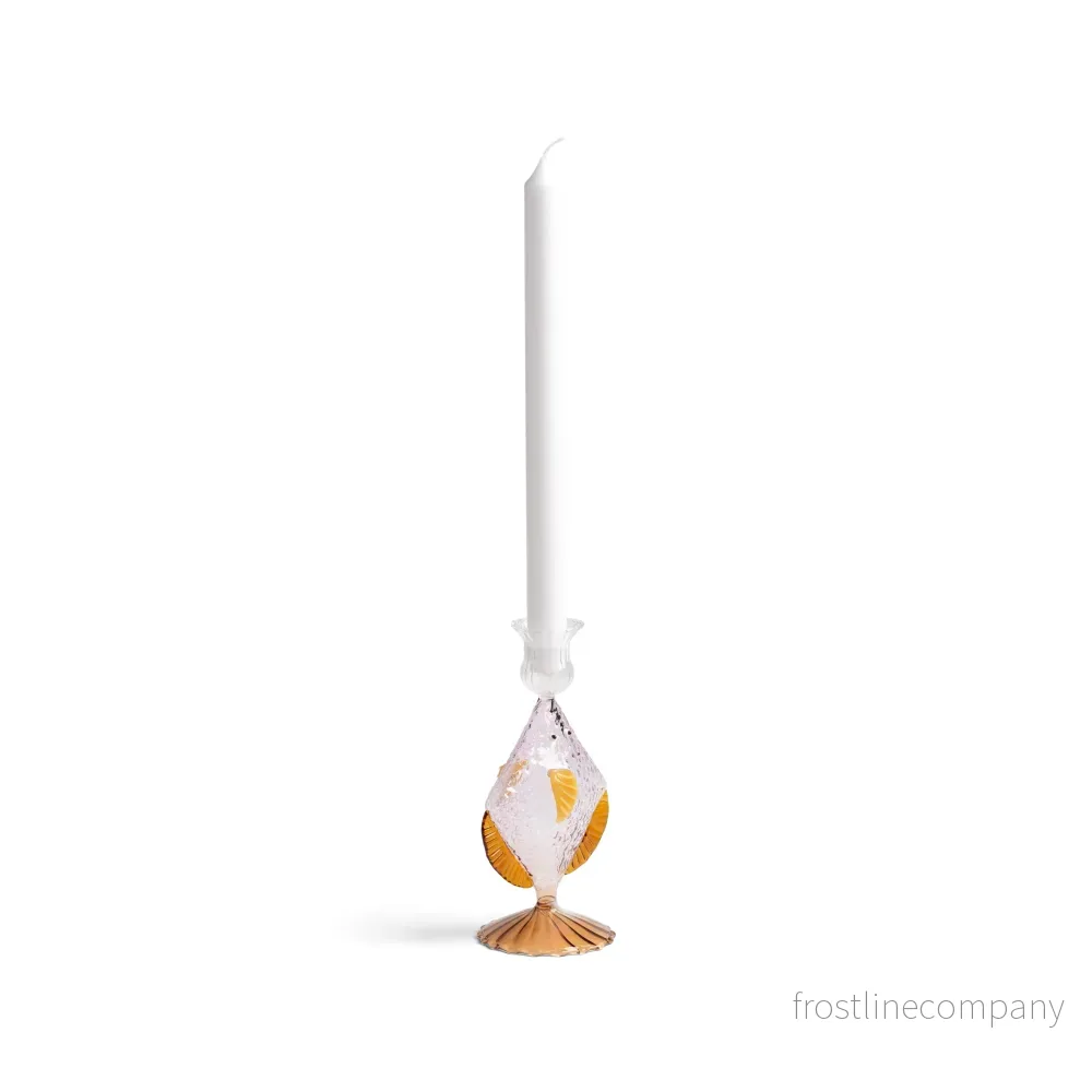 Ljusstake fisk rosa - Bild 2