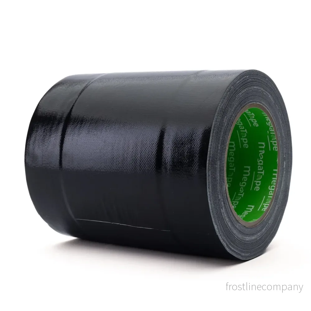 4 st Megatape 950 tunneltejp 150 mm x 25 m, svart 4 st Megatape 950 tunneltejp 150 mm x 25 m, svart