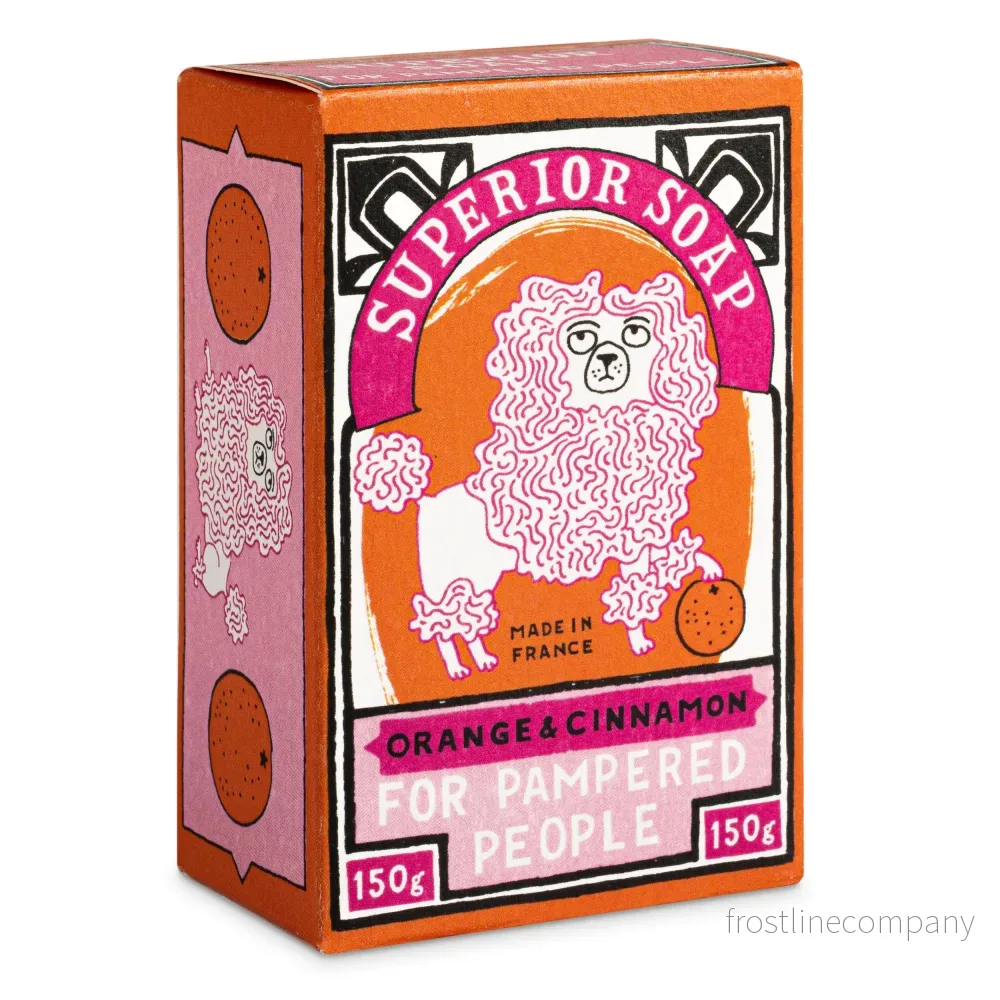 Archivist handtvål - Orange & Cinnamon - Bild 2