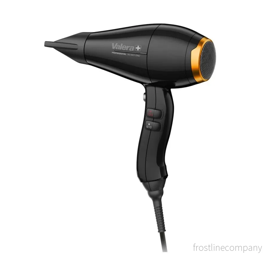 Valera Silent Jet 8500 Ionisk 2000W Rotocord Svart Hårtork Valera Silent Jet 8500 Ionisk 2000W Rotocord Svart Hårtork