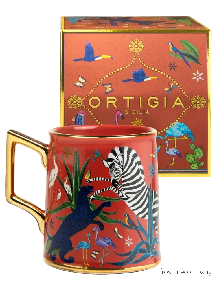 Mugg Ortigia Corallo röd Mugg Ortigia Corallo röd