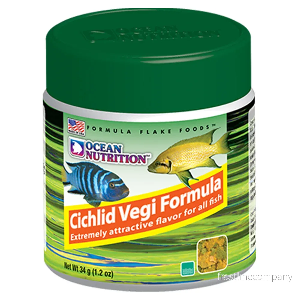 Ocean Nutrition Cichlid Vegi Flakes Ocean Nutrition Cichlid Vegi Flakes