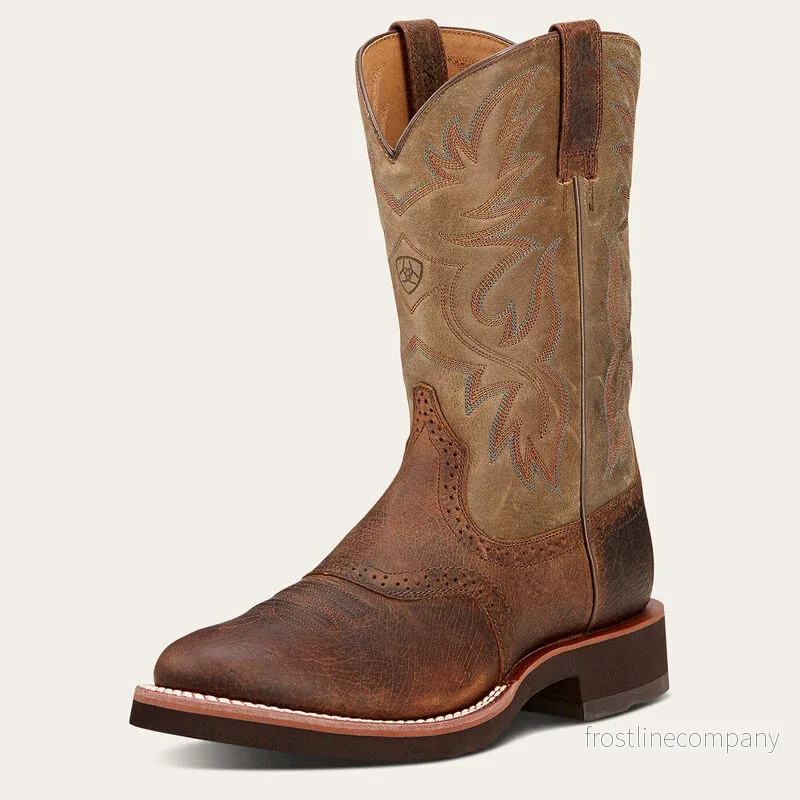 Ariat Heritage Crepe W Toe Western Boot Ariat Heritage Crepe W Toe Western Boot