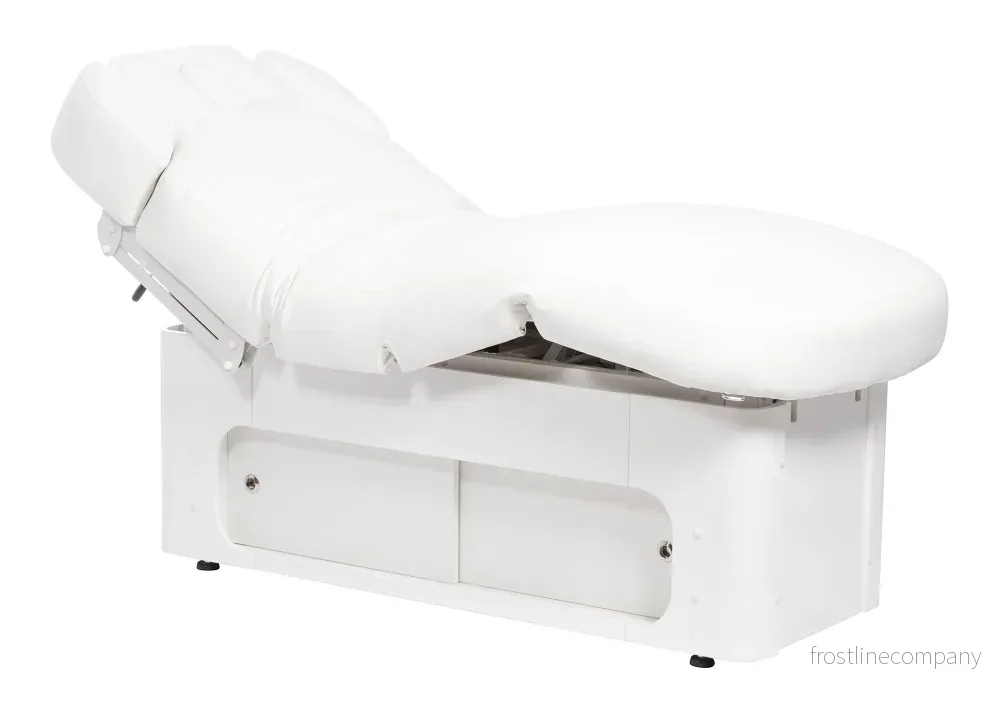 Elektrisk massagebänk med värme Keid - Vit - Bild 2