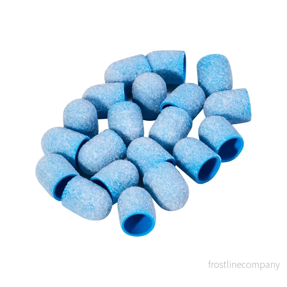 Exo Slipkappa Rund Med 10 mm Blå Grov #80 till nagelslip – 20-pack Exo Slipkappa Rund Med 10 mm Blå Grov #80 till nagelslip – 20-pack