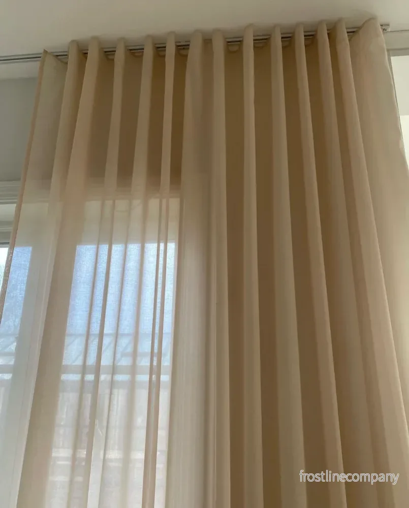 Drape 01 / Custom Made Sheer Curtain / Nude - Bild 2