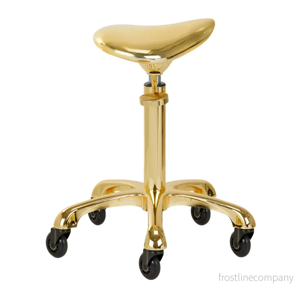 Taburett Sadelstol Gabbiano Roll Speed – Guld - Bild 2
