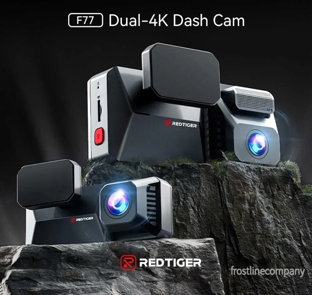 Redtiger F77 4K Touch Wifi GPS 2CH 128gb dashcam - Bild 2