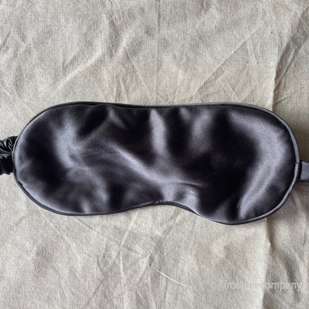 30 Momme Silk Eye Mask | Luxury Mulberry Silk Sleep Mask - Bild 2